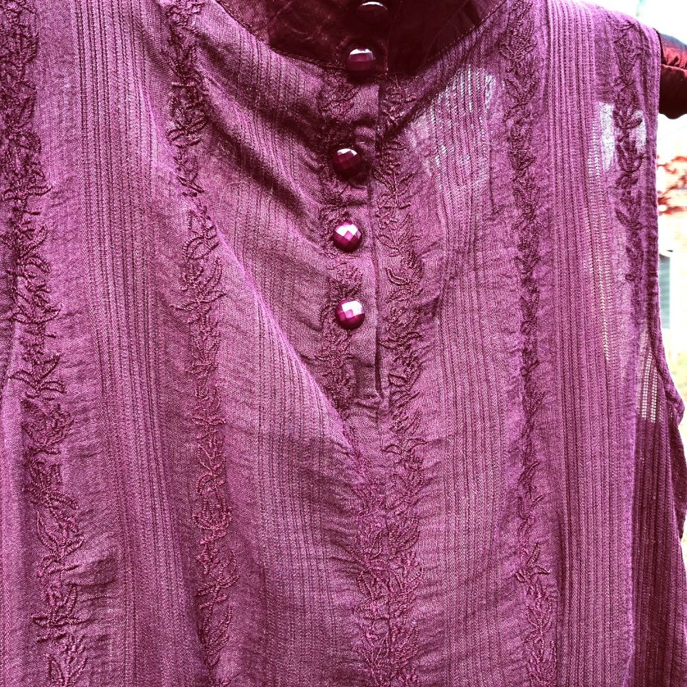 Ewa I Walla Blouse NWT Wear W/ Magnolia Pearl Chic - Picture 8 of 8